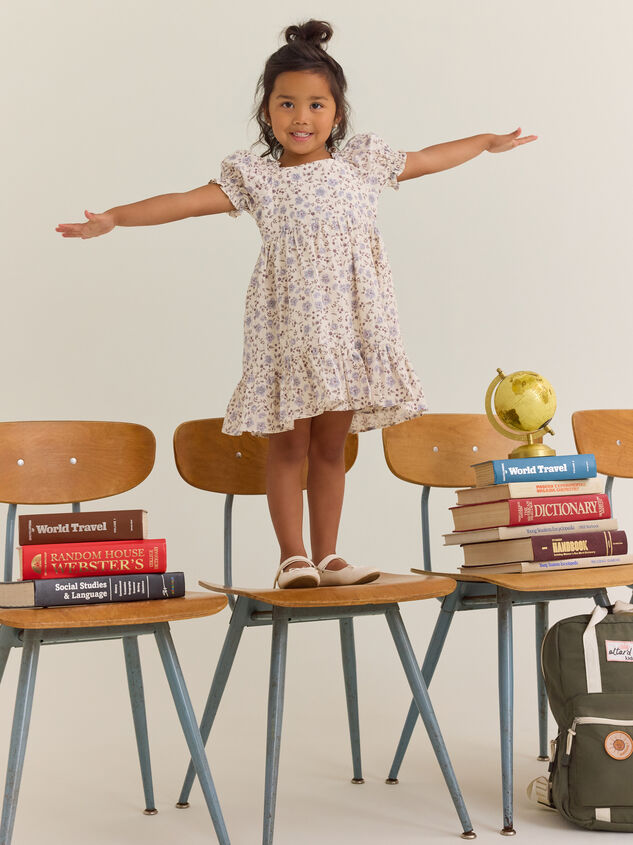 Kayela Floral Toddler Dress - AS Kids