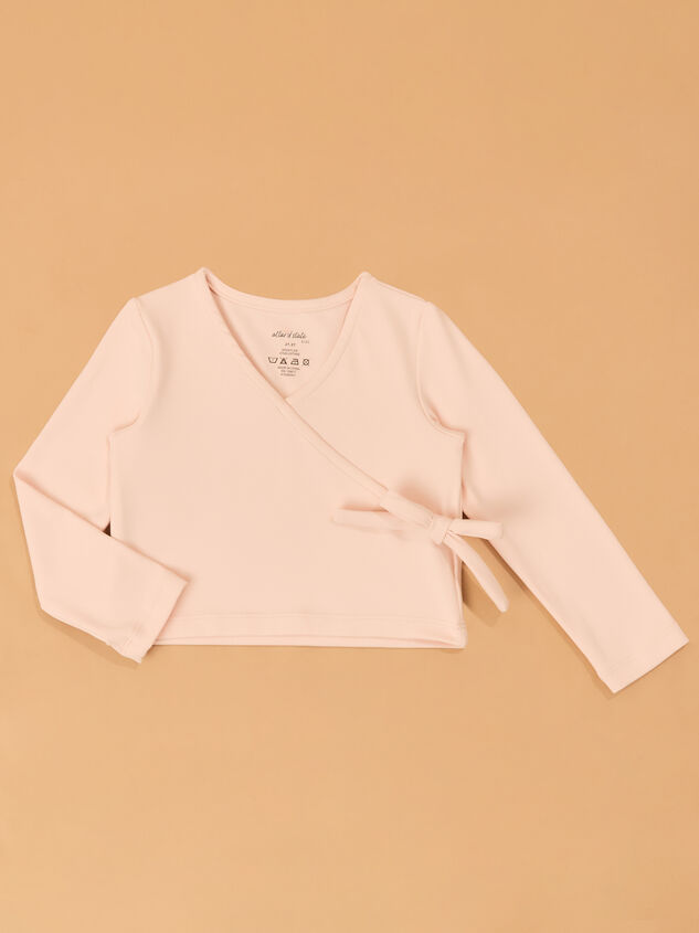 Aurora Ballet Wrap Top Detail 3 - AS Kids