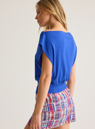 Senna Asymmetrical Neck Top Detail 3 - AS Kids