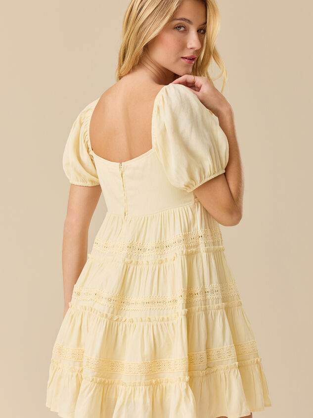 Marcie Tiered Mini Dress Detail 3 - ALTAR'D STATE KIDS