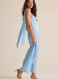 Alessa Scarf Maxi Dress Detail 4 - AS Kids
