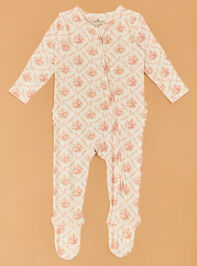 Rosie Bow Ruffle Footie - AS Kids