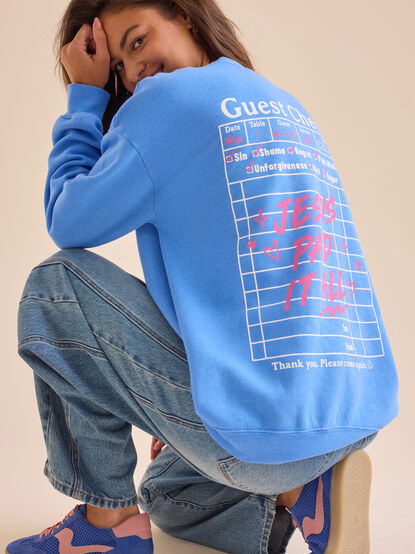 Jesus Paid Crewneck - ALTAR'D STATE KIDS