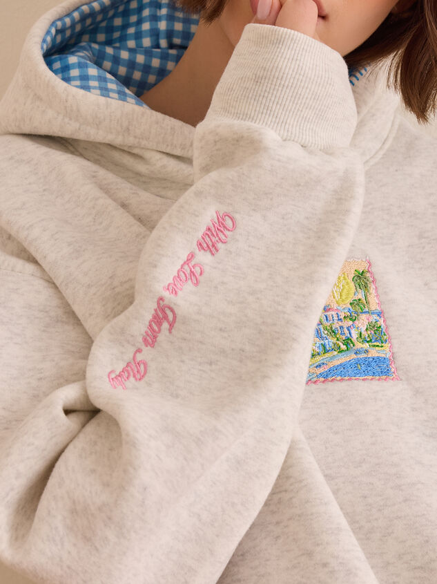 Wish You Were Here Hoodie Detail 4 - ALTAR'D STATE KIDS