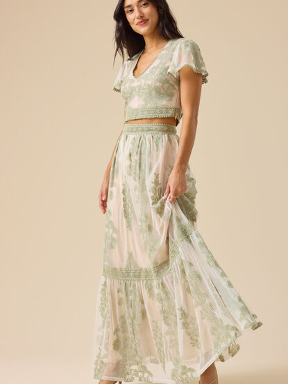 Arissa Floral Embroidered Top - ALTAR'D STATE KIDS