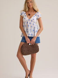 Lacey Embroidered Babydoll Top - ALTAR'D STATE KIDS