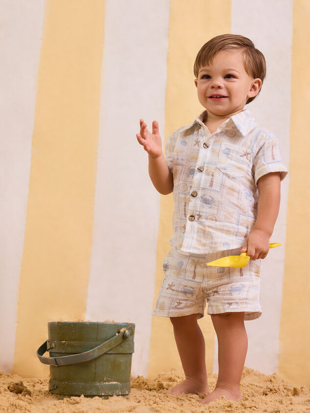 Beach Patchwork Shorts - AS Kids