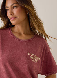 Faith can move mountains graphic tee - AS Kids