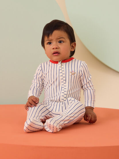 Batter's Up Baseball Footie - ALTAR'D STATE KIDS