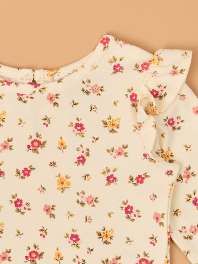 Gemma Corduroy Jumper and Floral Top Set Detail 6 - AS Kids