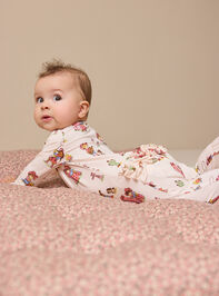 Vintage Cowgirl Ruffle Footie - ALTAR'D STATE KIDS