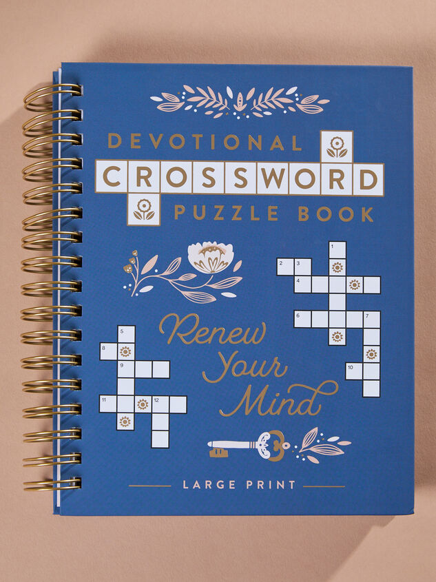Renew Your Mind Devotional Crossword Puzzle Book Detail 2 - ALTAR'D STATE KIDS