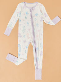 Floral Sea Creature Romper Detail 2 - ALTAR'D STATE KIDS