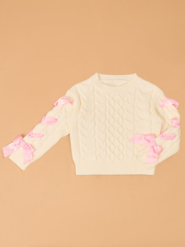 Briley Bow Sweater - AS Kids