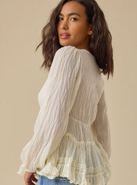 Arden Boho Babydoll Top Detail 5 - ALTAR'D STATE KIDS