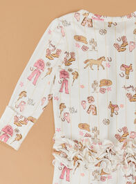 Pink Cowgirl Footie Detail 4 - ALTAR'D STATE KIDS