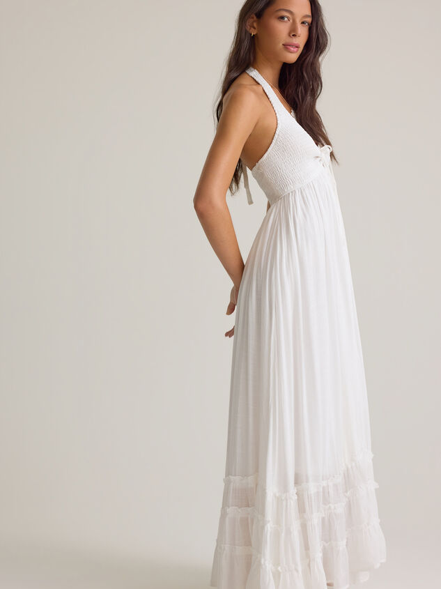 August Halter Maxi Dress Detail 4 - AS Kids