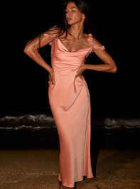 Scarlett Satin Maxi Dress - ALTAR'D STATE KIDS