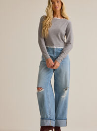 Karsyn Lace Trim Sweater - AS Kids