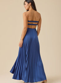 Nellie Satin Maxi Dress Detail 4 - AS Kids