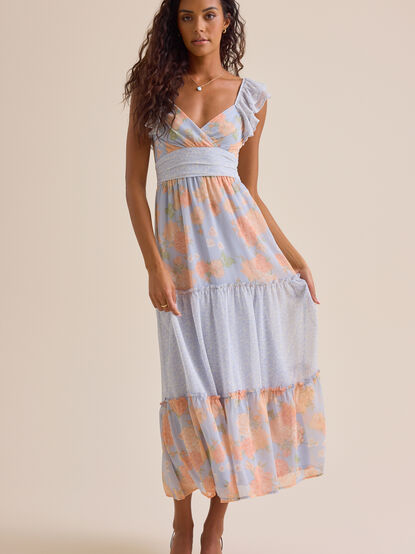 Briselle Floral Maxi Dress - AS Kids