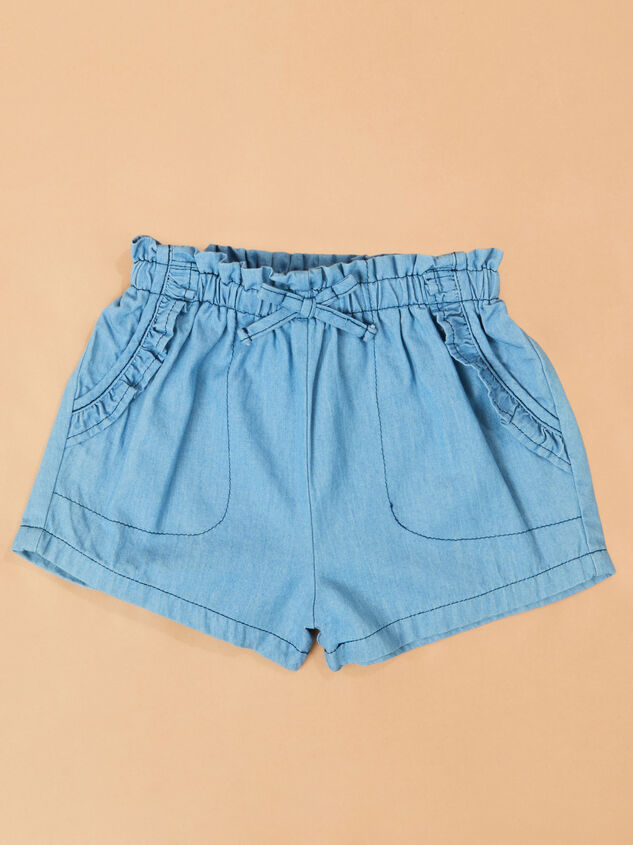 Claire Crochet Tank with Chambray Short Set Detail 3 - ALTAR'D STATE KIDS