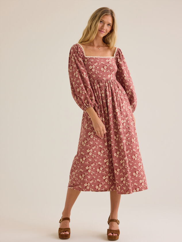 Beth Floral Midi Dress - AS Kids