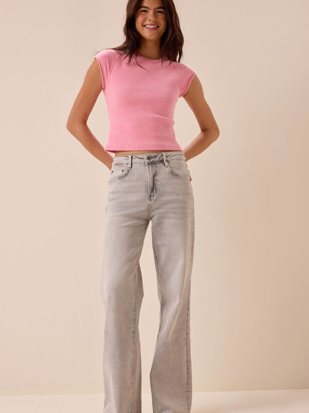 Emily Wide Leg Jean Detail 6 - AS Kids