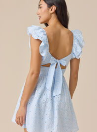 Sunny Eyelet Mini Dress Detail 2 - ALTAR'D STATE KIDS