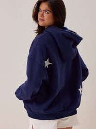 Aspen Star Whipstitch Hoodie Detail 4 - AS Kids