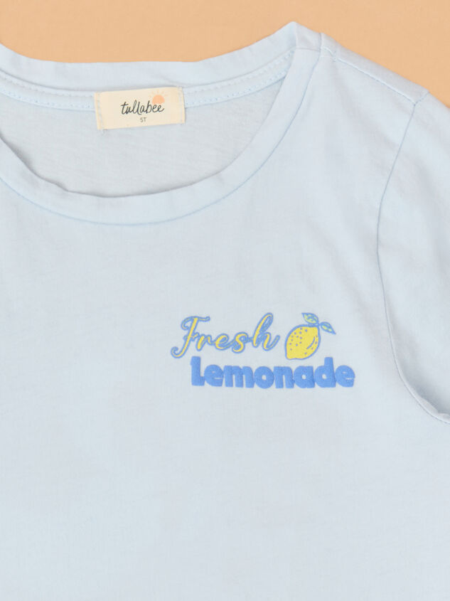 Fresh Lemonade Short Sleeve Tee Detail 5 - ALTAR'D STATE KIDS