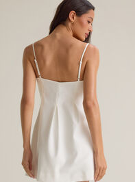 Angelica V-Neck Mini Dress Detail 4 - AS Kids