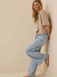 Eloise Roll Neck Cardigan Detail 5 - ALTAR'D STATE KIDS