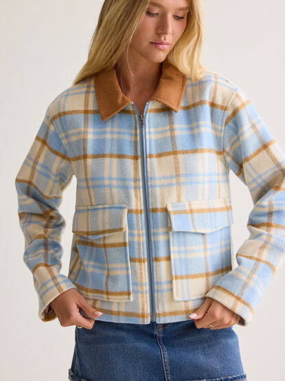 Sami Plaid Flannel Jacket - AS Kids