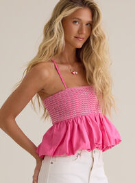 Polly Smocked Bubble Tank Detail 4 - AS Kids