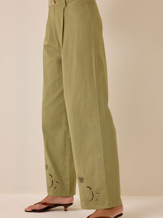 Paloma Embroidered Pant Detail 3 - AS Kids