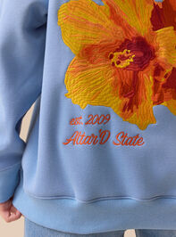 Meet At Sunset Embroidered Hoodie Detail 6 - ALTAR'D STATE KIDS