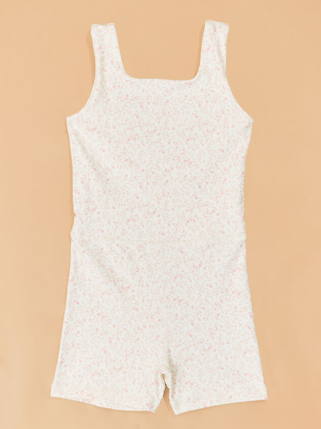 Iris Floral Unitard Detail 3 - AS Kids