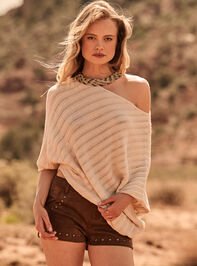 Kylan Stud Suede Shorts - AS Kids