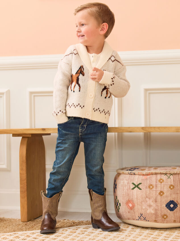 Vintage Horses Sweater - ALTAR'D STATE KIDS