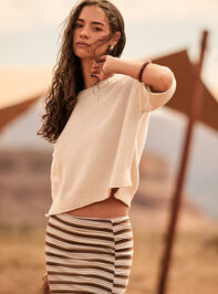Arden Sweater Tee Detail 3 - AS Kids
