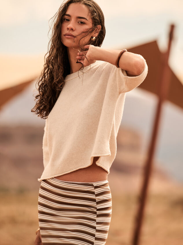 Arden Sweater Tee Detail 3 - AS Kids