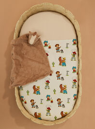 Vintage Cowboy Swaddle with Pony Blanky Detail 2 - ALTAR'D STATE KIDS