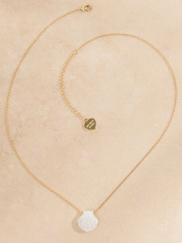 Capri Shell Necklace Detail 2 - ALTAR'D STATE KIDS