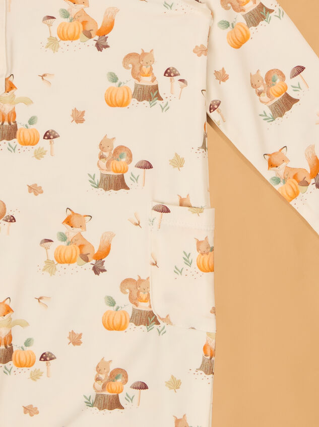 Pumpkin Patch Critters Romper Detail 3 - AS Kids