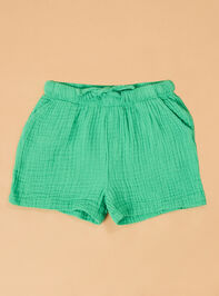 Country Club Dog Polo Shorts Set Detail 5 - ALTAR'D STATE KIDS