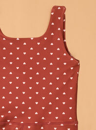 Hannah Heart Flare Jumpsuit Detail 2 - AS Kids