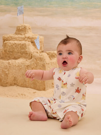 Sun & Sandcastle Shortall - AS Kids