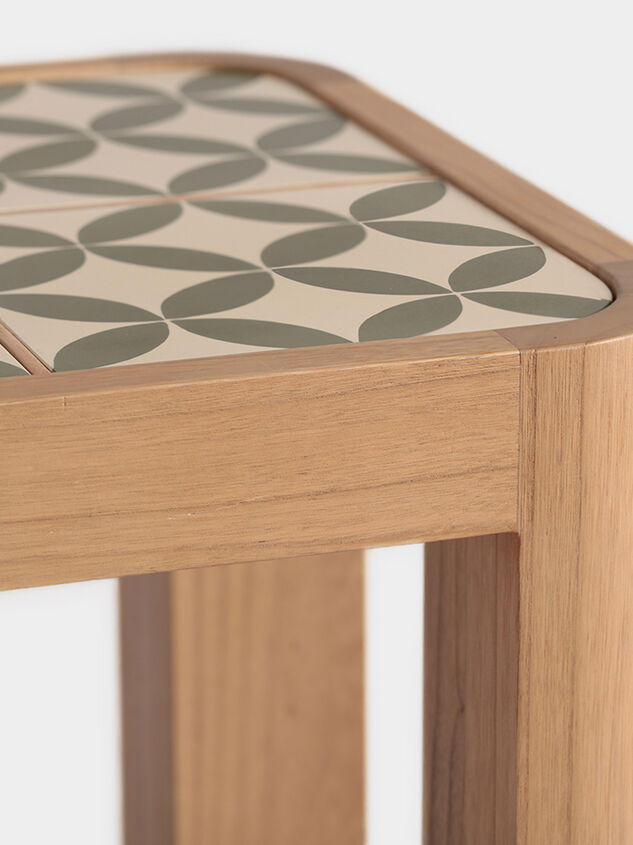 Audrey Wood Side Table Sage Detail 5 - AS Kids