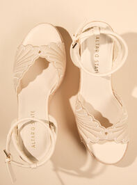 Aryell Shell Wedges Detail 4 - ALTAR'D STATE KIDS